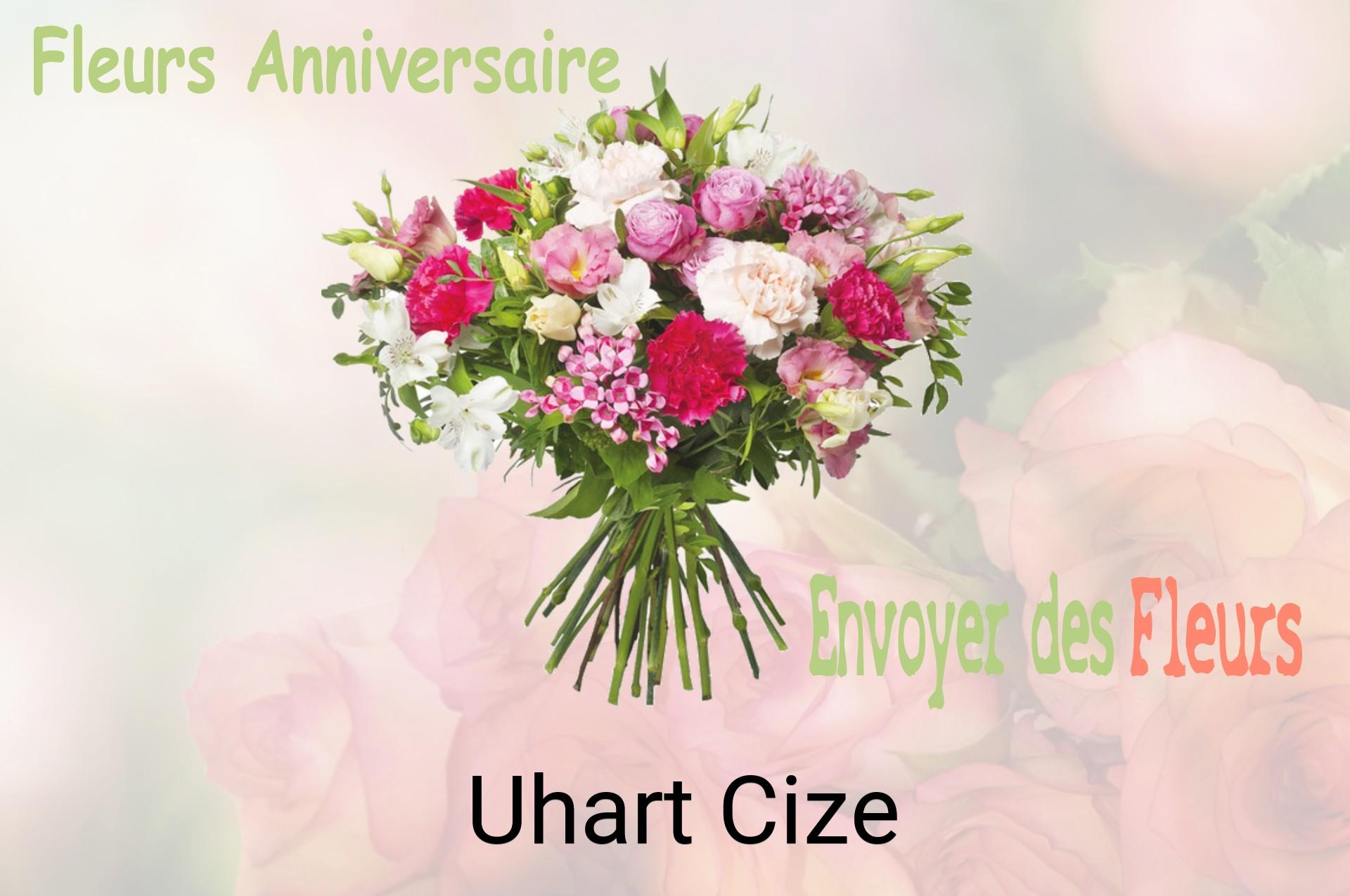 Bouquet de fleurs d’anniversaire livré à Uhart-Cize