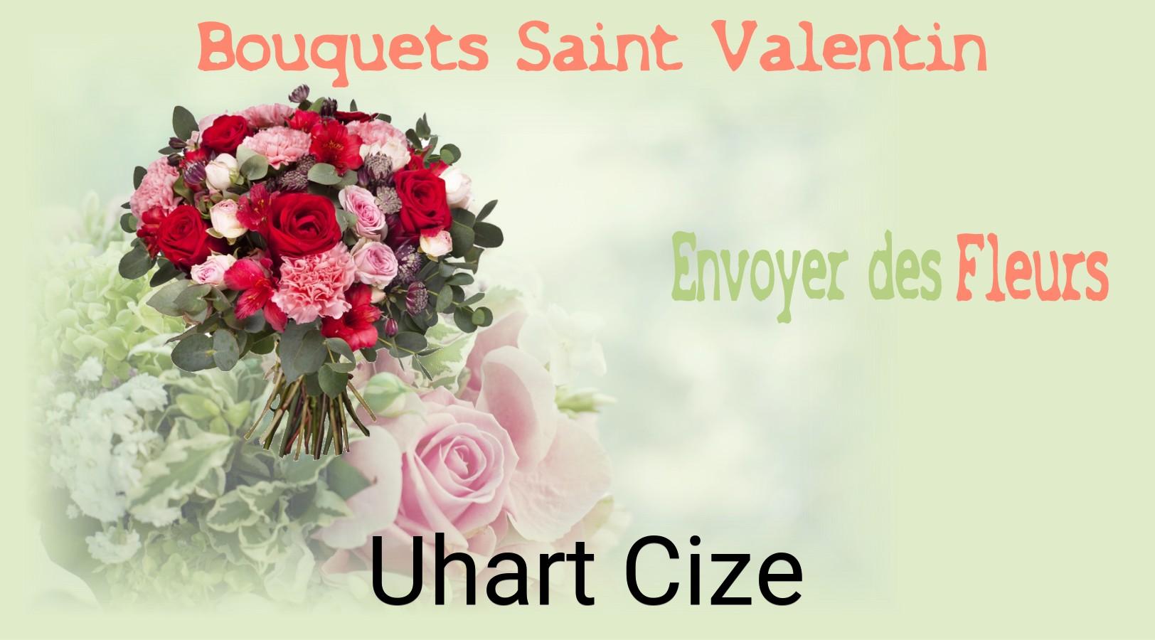 Roses de Saint-Valentin livrées à Uhart-Cize